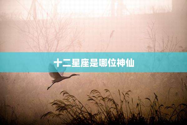 十二星座是哪位神仙