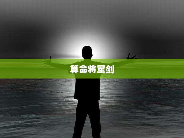 算命将军剑