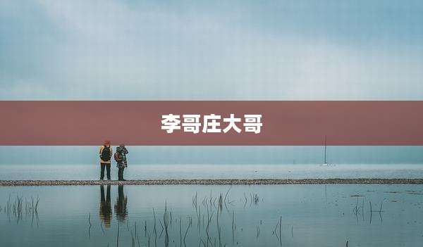 李哥庄大哥