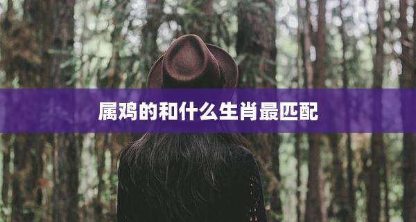 属鸡的和什么生肖最匹配