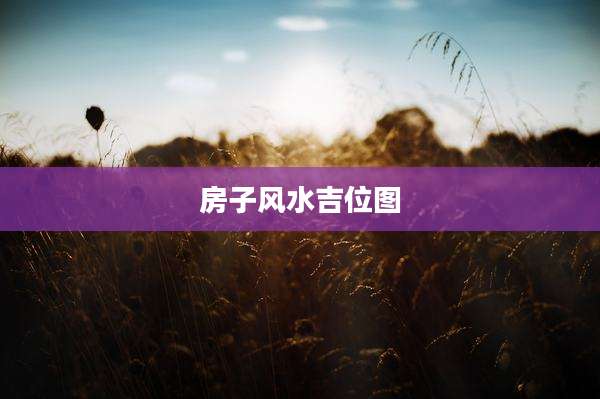房子风水吉位图