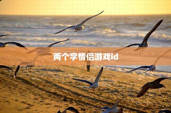 两个字情侣游戏id