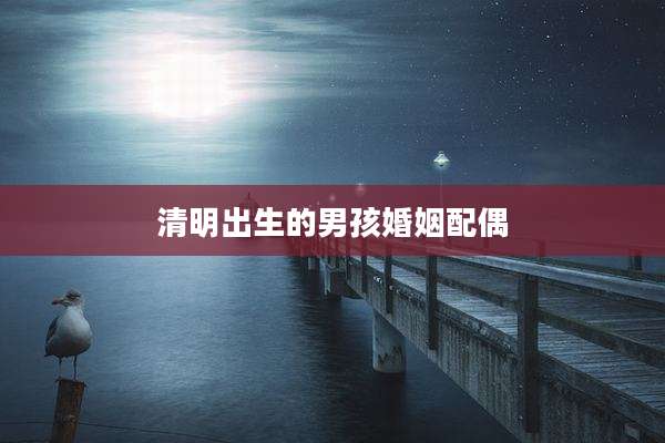清明出生的男孩婚姻配偶