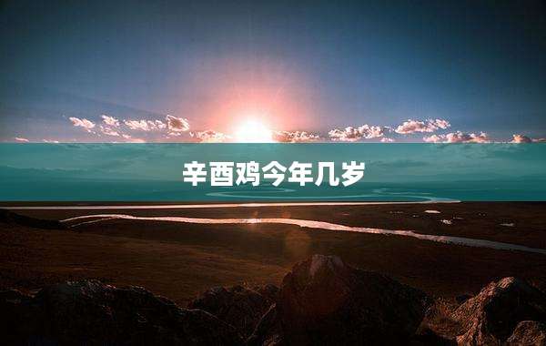 辛酉鸡今年几岁