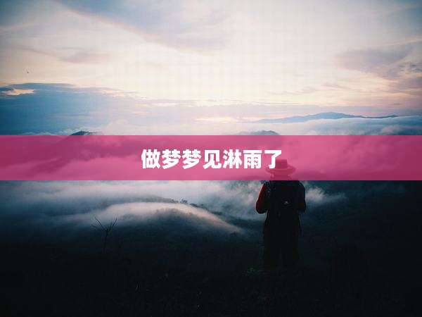 做梦梦见淋雨了