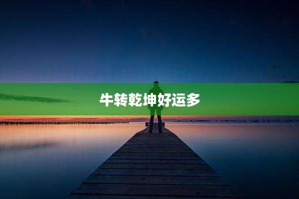 牛转乾坤好运多