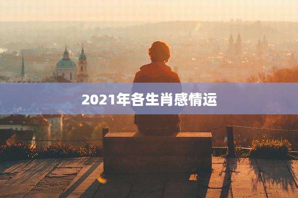 2021年各生肖感情运