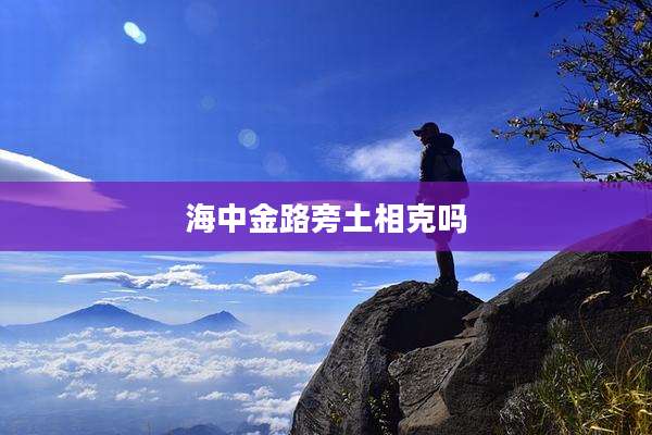 海中金路旁土相克吗