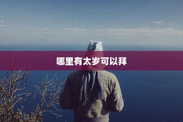 哪里有太岁可以拜