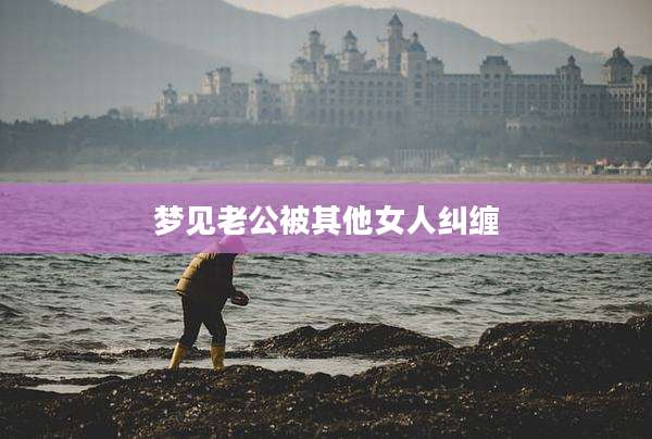 梦见老公被其他女人纠缠