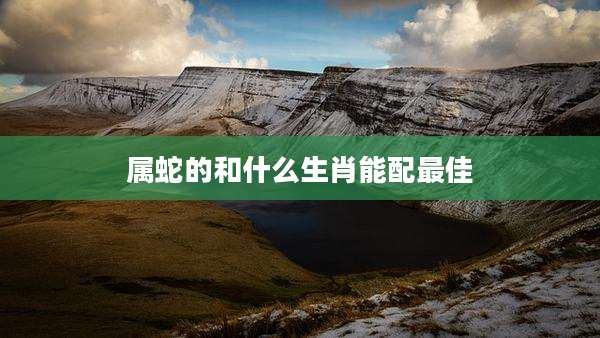 属蛇的和什么生肖能配最佳