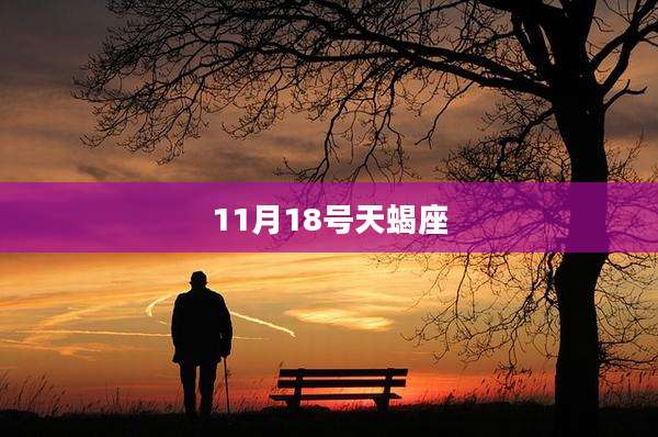11月18号天蝎座