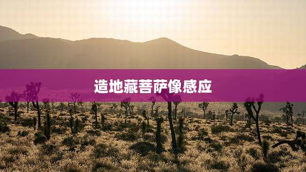 造地藏菩萨像感应