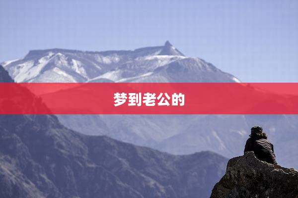 梦到老公的