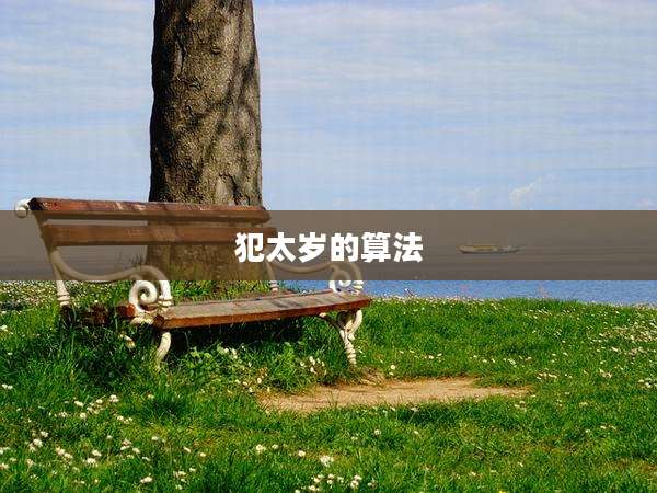 犯太岁的算法