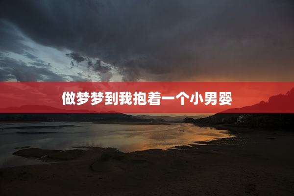 做梦梦到我抱着一个小男婴