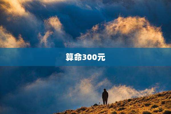 算命300元