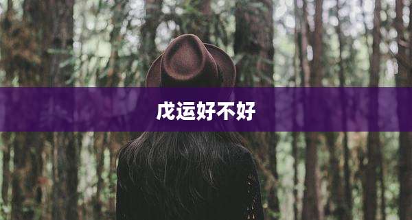 戊运好不好