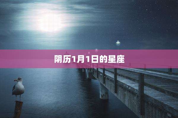 阴历1月1日的星座