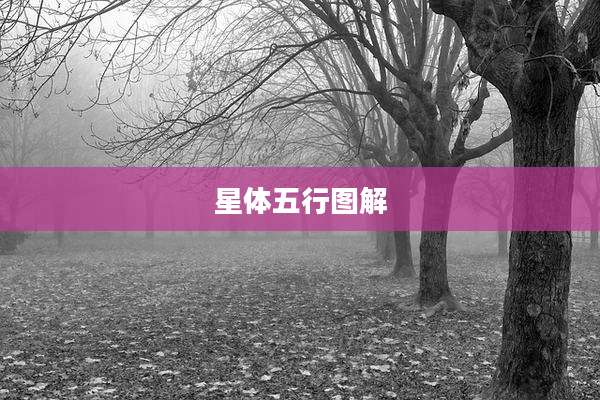 星体五行图解