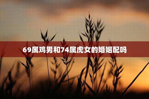 69属鸡男和74属虎女的婚姻配吗
