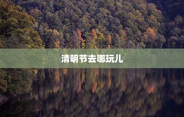 清明节去哪玩儿