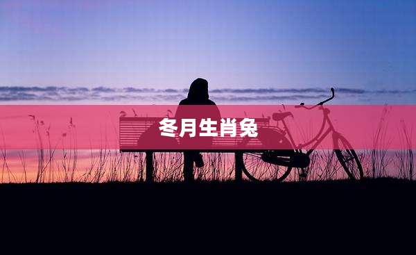冬月生肖兔
