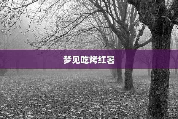 梦见吃烤红暑