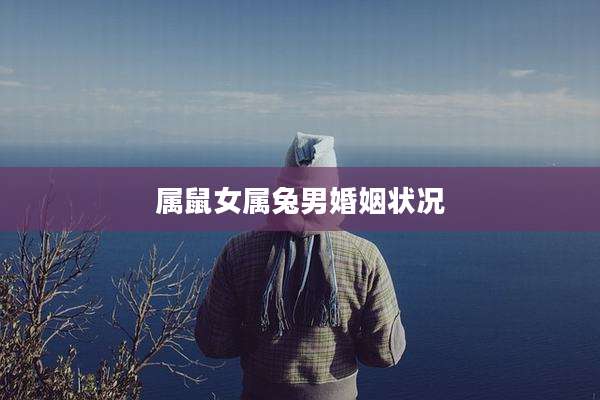 属鼠女属兔男婚姻状况