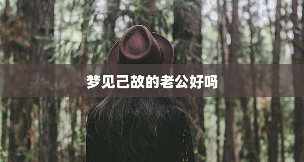 梦见己故的老公好吗