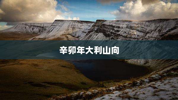 辛卯年大利山向