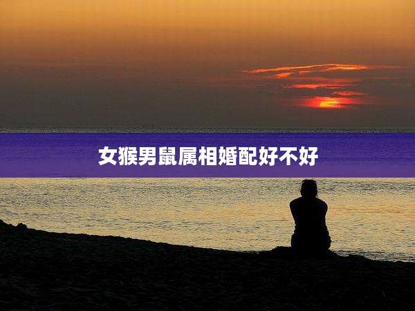 女猴男鼠属相婚配好不好