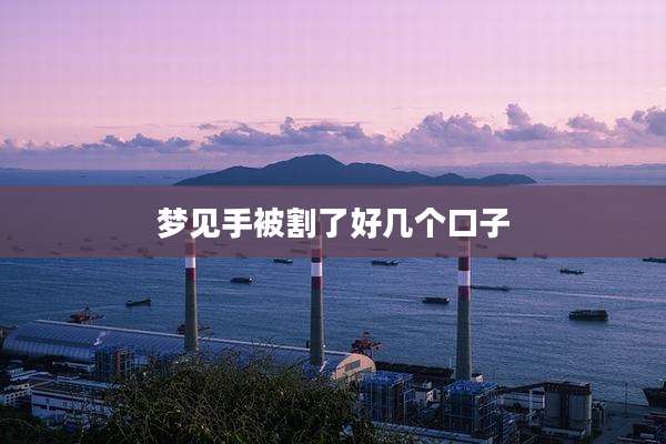 梦见手被割了好几个口子