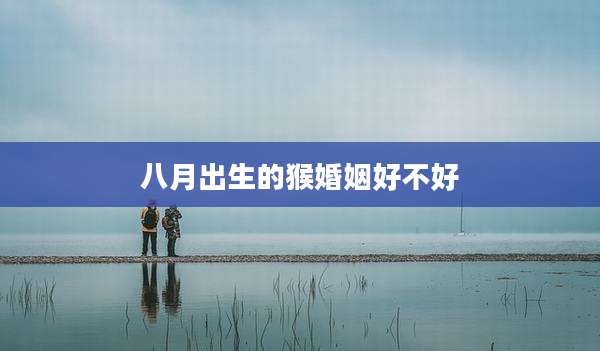 八月出生的猴婚姻好不好
