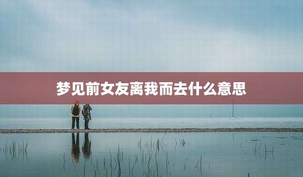 梦见前女友离我而去什么意思
