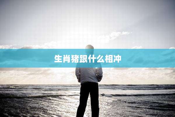 生肖猪跟什么相冲
