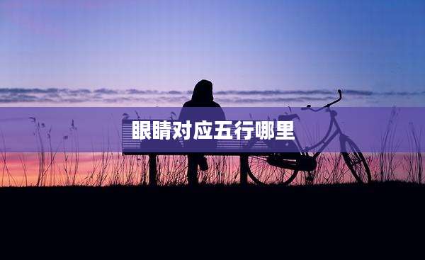 眼睛对应五行哪里