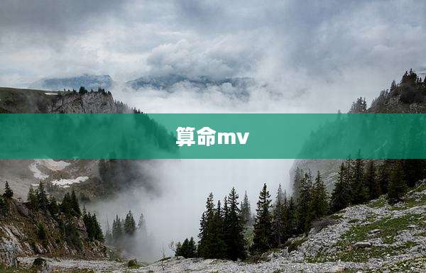 算命mv