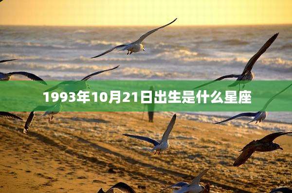1993年10月21日出生是什么星座