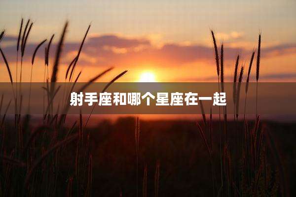 射手座和哪个星座在一起