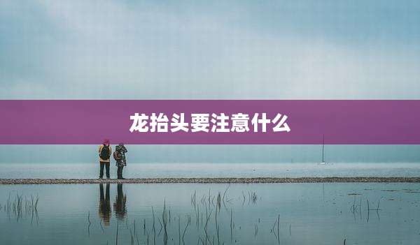 龙抬头要注意什么