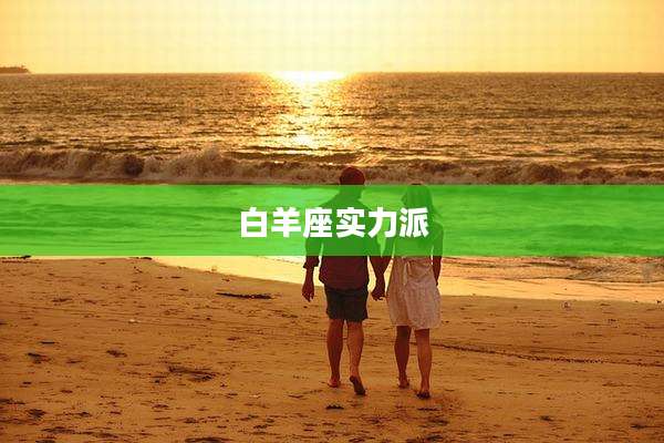 白羊座实力派