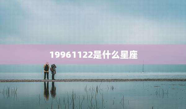 19961122是什么星座