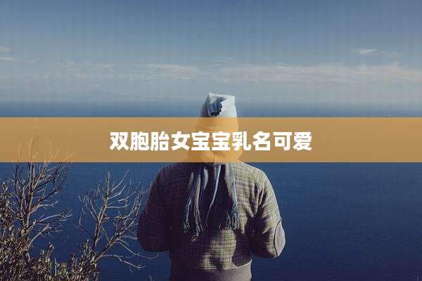双胞胎女宝宝乳名可爱