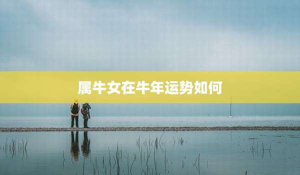 属牛女在牛年运势如何
