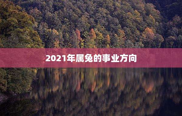 2021年属兔的事业方向