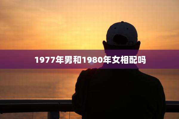 1977年男和1980年女相配吗