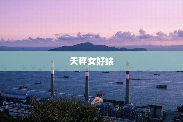 天秤女好婊