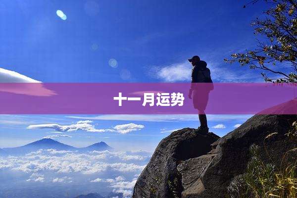 十一月运势