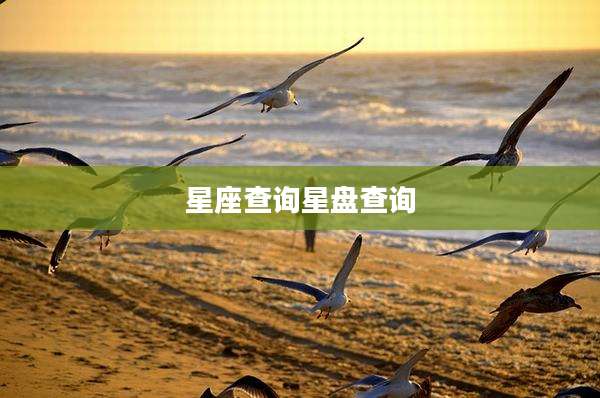 星座查询星盘查询